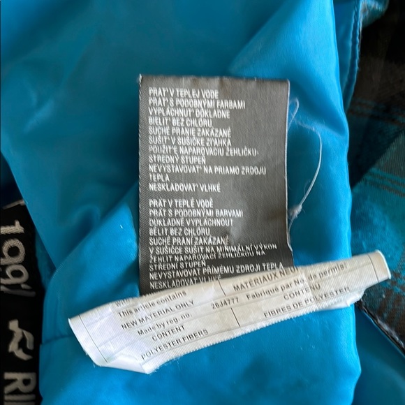 Ride Snowboard Jacket in Blue and Black - Picture 7 of 13